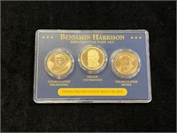 Benjamin Harrison Presidential Coin Set
