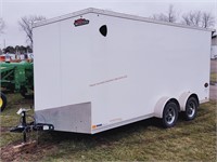 2022 United Trailers 7x16 Enclosed Trailer w/