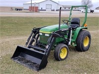 John Deere 790 Diesel Loader Utility Tractor