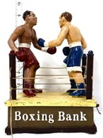 Cast Iron Mechanical Boxing Men ~ See Pics ~