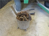Bucket-Pipe Wrenches, Bolt Cutters, Horseshoes,etc