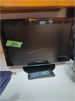 Small Samsung Countertop Tv With Remote Located