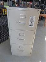 Metal File Cabinet -  18"W x 26 1/2"D x 40"H