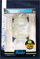 BNIB Funko Pop Freddy Funko clear glitter figure