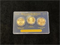William McKinley Presidential Coin Set
