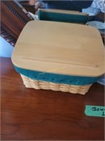 Lauren Burger Basket Candle And Jewelry Box As