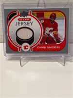 Johnny Gaudreau Game Jersey Card