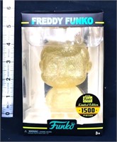 BNIB Funko Pop Freddy Funko gold glitter figure