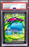 Graded gm mint 2023 Pokemon Venusaur rare card