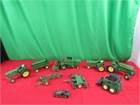 John Deere Tractors, Combine, etc   8 count