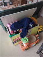 Toy Box With Toys