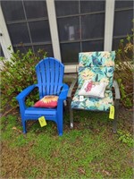 Pair Of Outdoor Chairs Located At 8415 Hearns