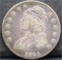 1834 bust half dollar