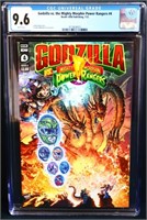 Graded Godzilla Vs Mighty Morphin Power comic