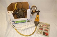 Electrical Clips, Worklight & Electrical cords