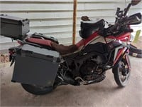 1994 Honda Africa Twin Motorcycle With 10,737