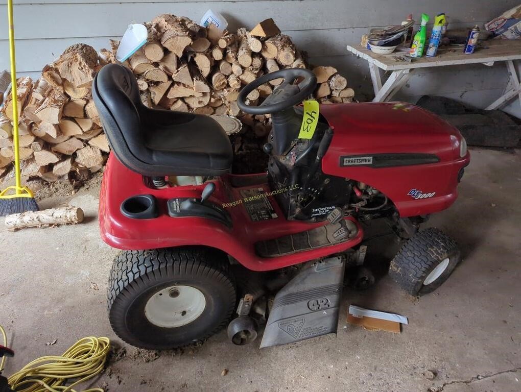 Craftsman Dlt 3000 Riding Mower With 16.5 Hp