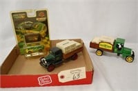John Deere Collector Car Banks & NASCAR toy