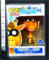 BNIB Funko Pop ToysRUs Geoffrey DC Robin figure