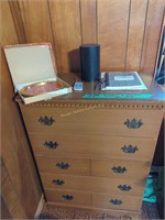 Dresser With Items On Top As Shown