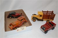 Wooden Toy Truck & Car Models