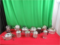 Various Coffee Pots & Percolators - 12 ct