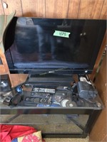 Sony 36-in Flat Screen Tv With Stand As Shown