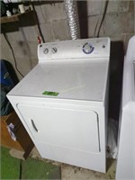 Ge Fabric Care Dryer Located In Basement