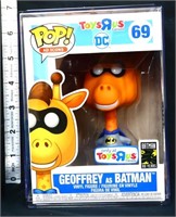 BNIB Funko Pop ToysRUs Geoffrey DC Batman figure