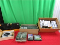 CD Cases, Computer Disc's, Slide Carousels(3)