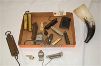 Pocket Knives, Weights, Locks & Collectibles