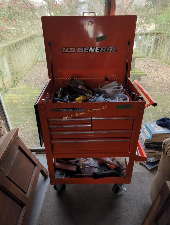 Us General Toolbox With Locking Drawers I