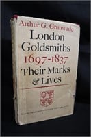 London goldsmiths 1697-1837 & marks book