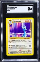 Graded 1999 Pokemon Base Dragonair card