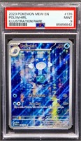 Graded mint 2023 Pokemon Poliwhirl card