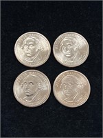 Lot of Four George Washington Presidential Dollars