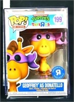 BNIB Funko Pop ToysRUs Geoffrey Donatello figure