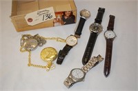 Pocket Watches & Wrist Watches Asst.