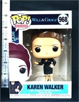 BNIB Funko Pop Will & Grace Karen Walker figure