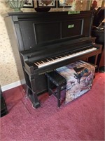 Upright Piano With Piano Bench. Buyer To