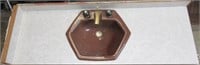 Cast Iron Sink & Counter Top 22" x  62"