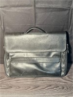 Leather Briefcase Laptop Bag  15"x11"