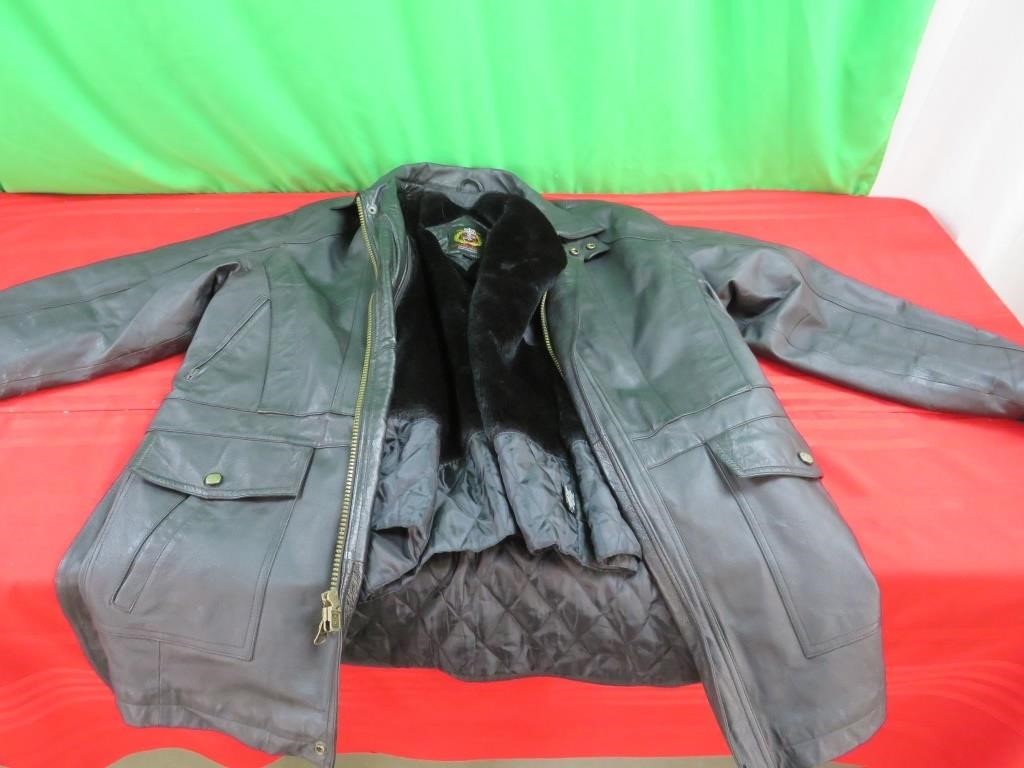 Lg. leather jacket