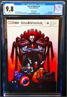 Graded Sins Of Sinister #1 Marvel comic 3/23
