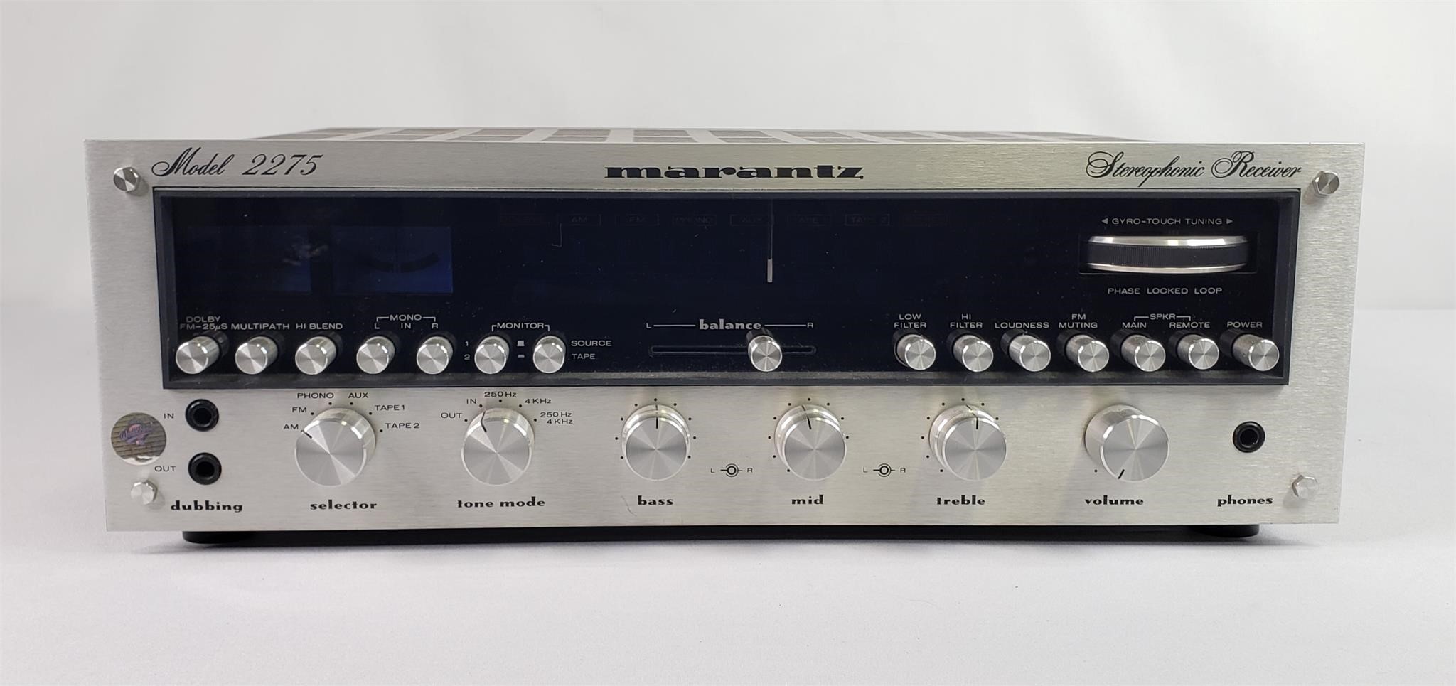 Marantz Stereophonic Receiver Model 2275 w/ Manual