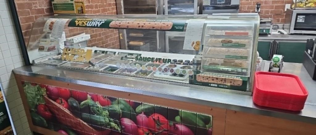 Subway refrigerated counter