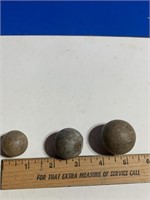 3 Clay Shooters-1", 1 1/4", 1 1/2"