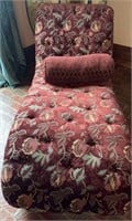 Beautiful floral lounge with pillow