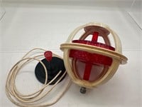 Vintage Saturn toy top