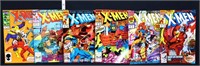 Lot of 6 Marvel The Uncanny X-Men comic books